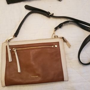 Perina leather crossbody bag